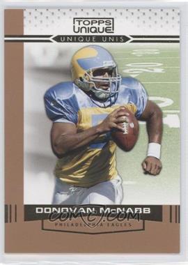 2009 Topps Unique - Unique Unis - Bronze Select #UU1 - Donovan McNabb /99