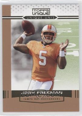 2009 Topps Unique - Unique Unis - Bronze Select #UU7 - Josh Freeman /99