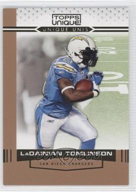 2009 Topps Unique - Unique Unis - Bronze Select #UU8 - LaDainian Tomlinson /99