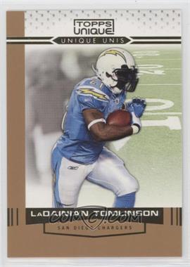 2009 Topps Unique - Unique Unis - Bronze Select #UU8 - LaDainian Tomlinson /99