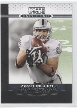 2009 Topps Unique - Unique Unis #UU17 - Zach Miller