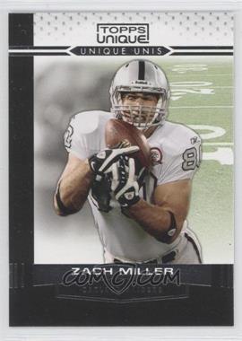 2009 Topps Unique - Unique Unis #UU17 - Zach Miller