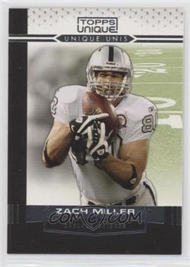 2009 Topps Unique - Unique Unis #UU17 - Zach Miller