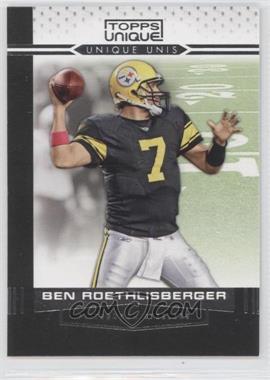 2009 Topps Unique - Unique Unis #UU20 - Ben Roethlisberger