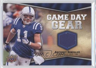2009 Upper Deck - Game Day Gear #NFL-AG - Anthony Gonzalez