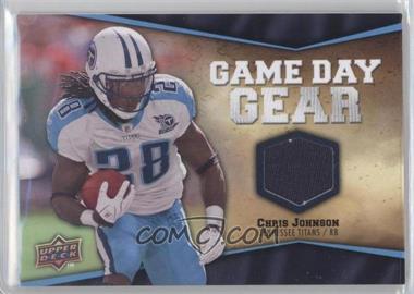 2009 Upper Deck - Game Day Gear #NFL-CJ - Chris Johnson