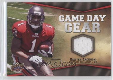 2009 Upper Deck - Game Day Gear #NFL-DC - Dexter Jackson