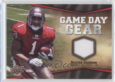 2009 Upper Deck - Game Day Gear #NFL-DC - Dexter Jackson