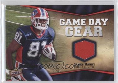 2009 Upper Deck - Game Day Gear #NFL-JH - James Hardy