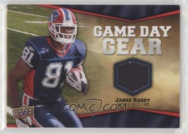 2009 Upper Deck - Game Day Gear #NFL-JH - James Hardy [EX to NM]