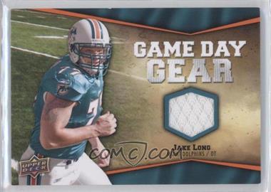 2009 Upper Deck - Game Day Gear #NFL-JL - Jake Long