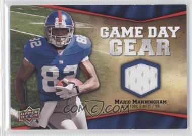 2009 Upper Deck - Game Day Gear #NFL-MA - Mario Manningham