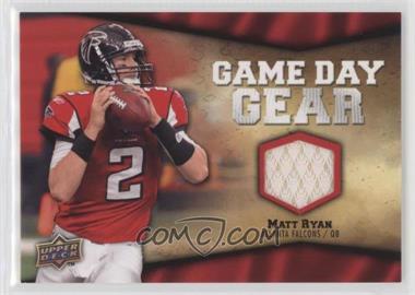 2009 Upper Deck - Game Day Gear #NFL-MR - Matt Ryan [Good to VG‑EX]