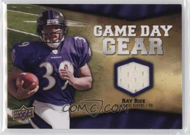 2009 Upper Deck - Game Day Gear #NFL-RI - Ray Rice