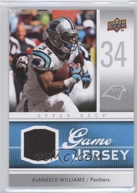 2009 Upper Deck - Game Jerseys #GJ-DW - DeAngelo Williams