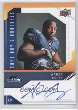 2009 Upper Deck - Same Day Signatures #SD-AC - Aaron Curry