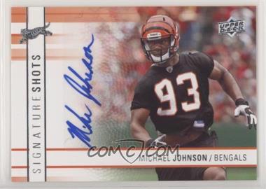 2009 Upper Deck - Signature Shots #SS-MJ - Michael Johnson