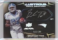 Lustrous Rookie Signatures - Brandon Tate #/399