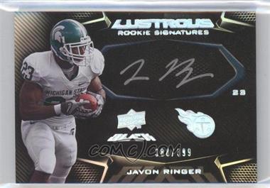 2009 Upper Deck Black - [Base] #109 - Lustrous Rookie Signatures - Javon Ringer /399