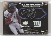 Lustrous Rookie Signatures - Ramses Barden #/399