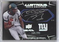 Lustrous Rookie Signatures - Ramses Barden #/399