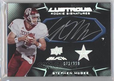 2009 Upper Deck Black - [Base] #128 - Lustrous Rookie Signatures - Stephen McGee /399