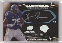 Lustrous Rookie Signatures - Eugene Monroe #/399