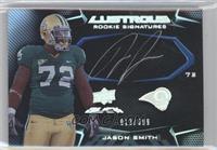 Lustrous Rookie Signatures - Jason Smith #/399