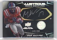 Lustrous Rookie Signatures - Mike Wallace #/399