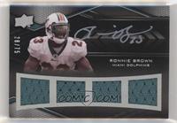 Ronnie Brown #/75