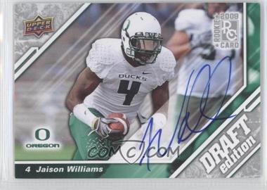 2009 Upper Deck Draft Edition - [Base] - Autographs #29 - Jaison Williams