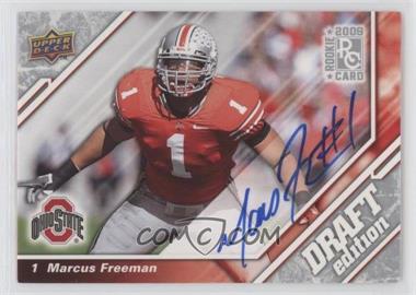 2009 Upper Deck Draft Edition - [Base] - Autographs #63 - Marcus Freeman