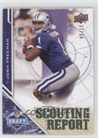 Scouting Report - Josh Freeman #/50