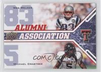 Alumni Association - Wes Welker, Michael Crabtree #/50