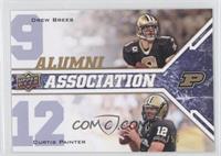 Alumni Association - Drew Brees, Curtis Painter #/50