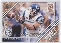 Donald Brown #/125