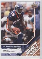 Draft History - Brandon Marshall #/125