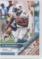 Draft History - Ronnie Brown #/125
