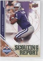 Scouting Report - Josh Freeman #/125