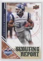 Scouting Report - Donald Brown #/125