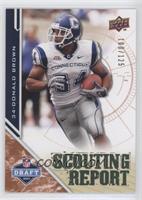 Scouting Report - Donald Brown #/125