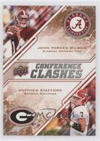 Conference Clashes - John Parker Wilson, Matthew Stafford #/125