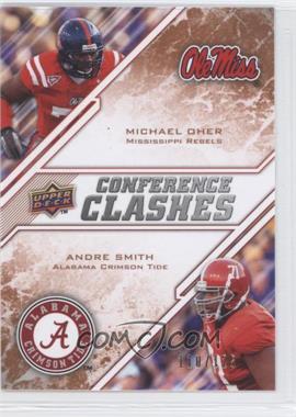 2009 Upper Deck Draft Edition - [Base] - Bronze #262 - Conference Clashes - Michael Oher, Andre Smith /125