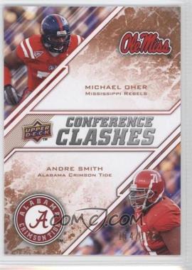2009 Upper Deck Draft Edition - [Base] - Bronze #262 - Conference Clashes - Michael Oher, Andre Smith /125