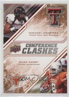 Conference Clashes - Michael Crabtree, Quan Cosby #/125