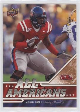 2009 Upper Deck Draft Edition - [Base] - Bronze #279 - All Americans - Michael Oher /125