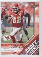 Draft History - Dwayne Bowe #/75