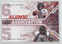 Alumni Association - Graham Harrell, Michael Crabtree #/75