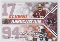 Alumni Association - Jason Campbell, Sen'Derrick Marks #/75