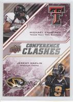 Conference Clashes - Michael Crabtree, Jeremy Maclin #/75